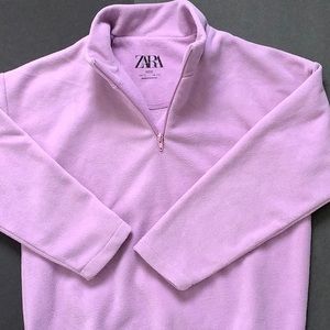 Zara Kids Fleece Jacket Size: 12